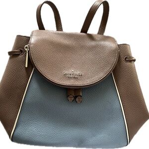 Kate Spade Two-Tone Leather Backpack